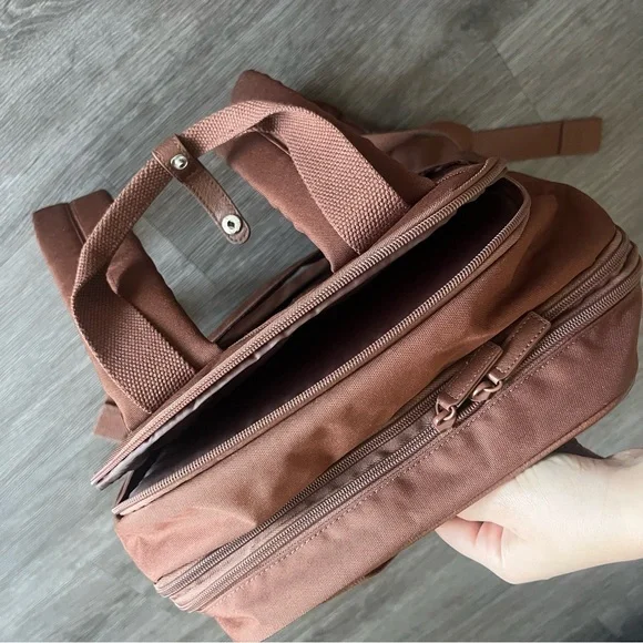 BEIS The Expandable Backpack 
in Maple - Picture 10 of 12